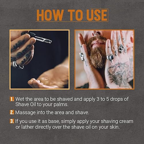 Miniatura 6 de Woody's Aceite de afeitado, pre-afeitado, aceite base para hombre, paquete de 1