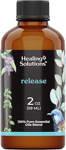 Healing Solutions Head Relief Blend Aceite esencial 100% puro, grado terapéutico, 2.0 fl oz