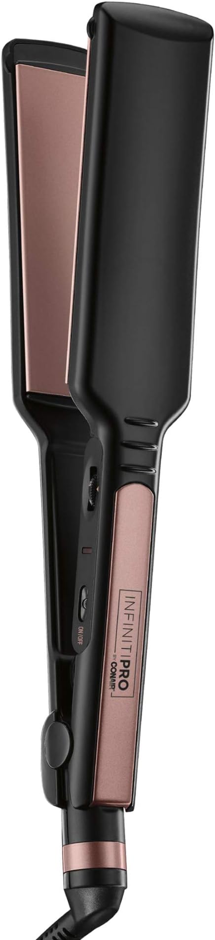 Conair INFINITIPRO Rose Gold Ceramic Flat Iron, 1 3/4-inch Flat Iron