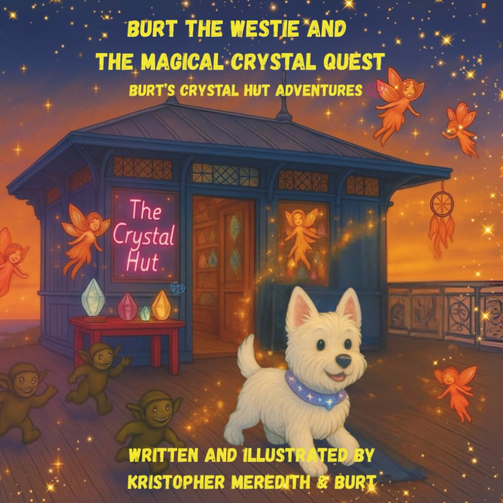 Burt The Westie And The Magical Crystal Quest: Burt's Crystal Hut Adventures