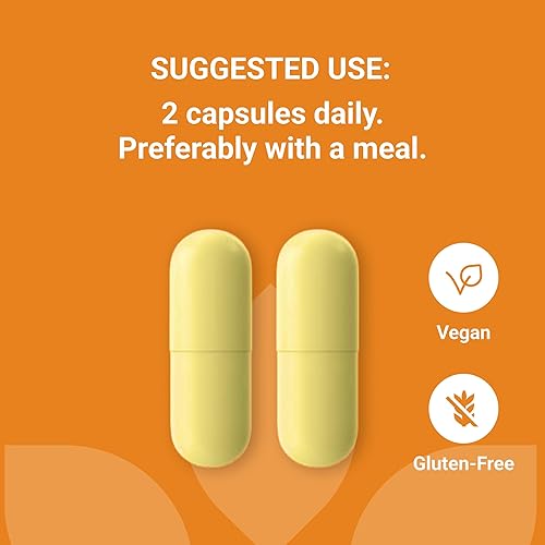 Miniatura 6 de Luma Nutrition Quercetina 500mg - Suplemento de quercetina con bromelina - Antioxidante - Apoyo inmunológico - Vegano y sin gluten - 60 cápsulas