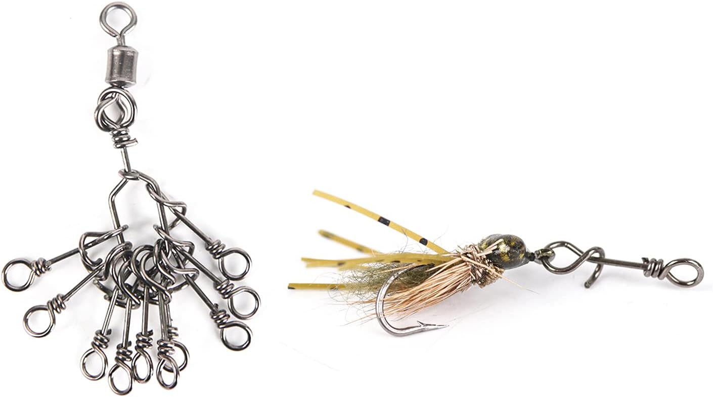 Maxcatch Fly Fishing Twist Clips for Quick Change Flies