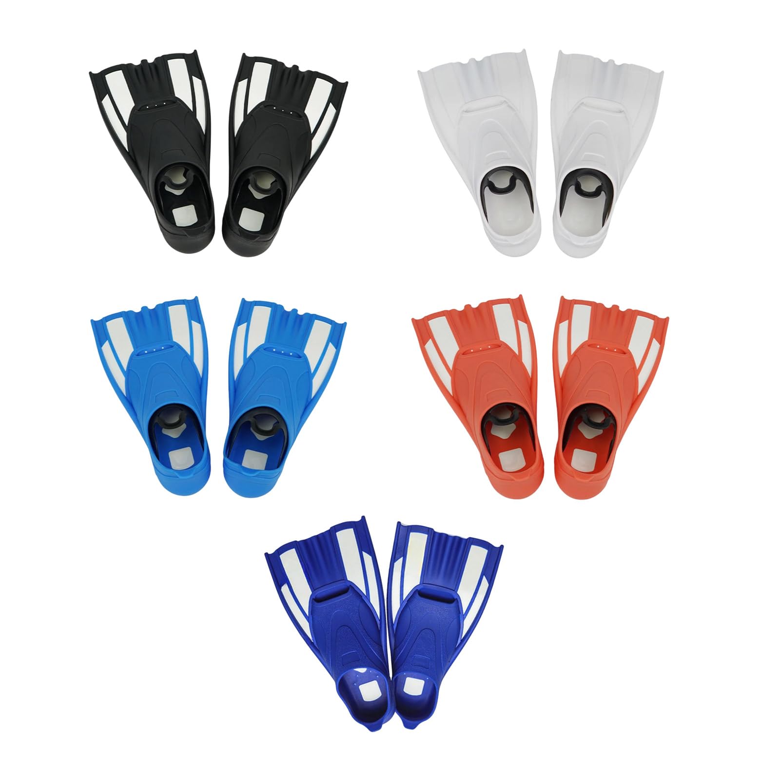 Kinder Schnorchelflosse, Starter Schwimmtrainingsausrüstung, Schwimmflossen, Komfortables, Flexibles Tauchen, Schwimmtraining
