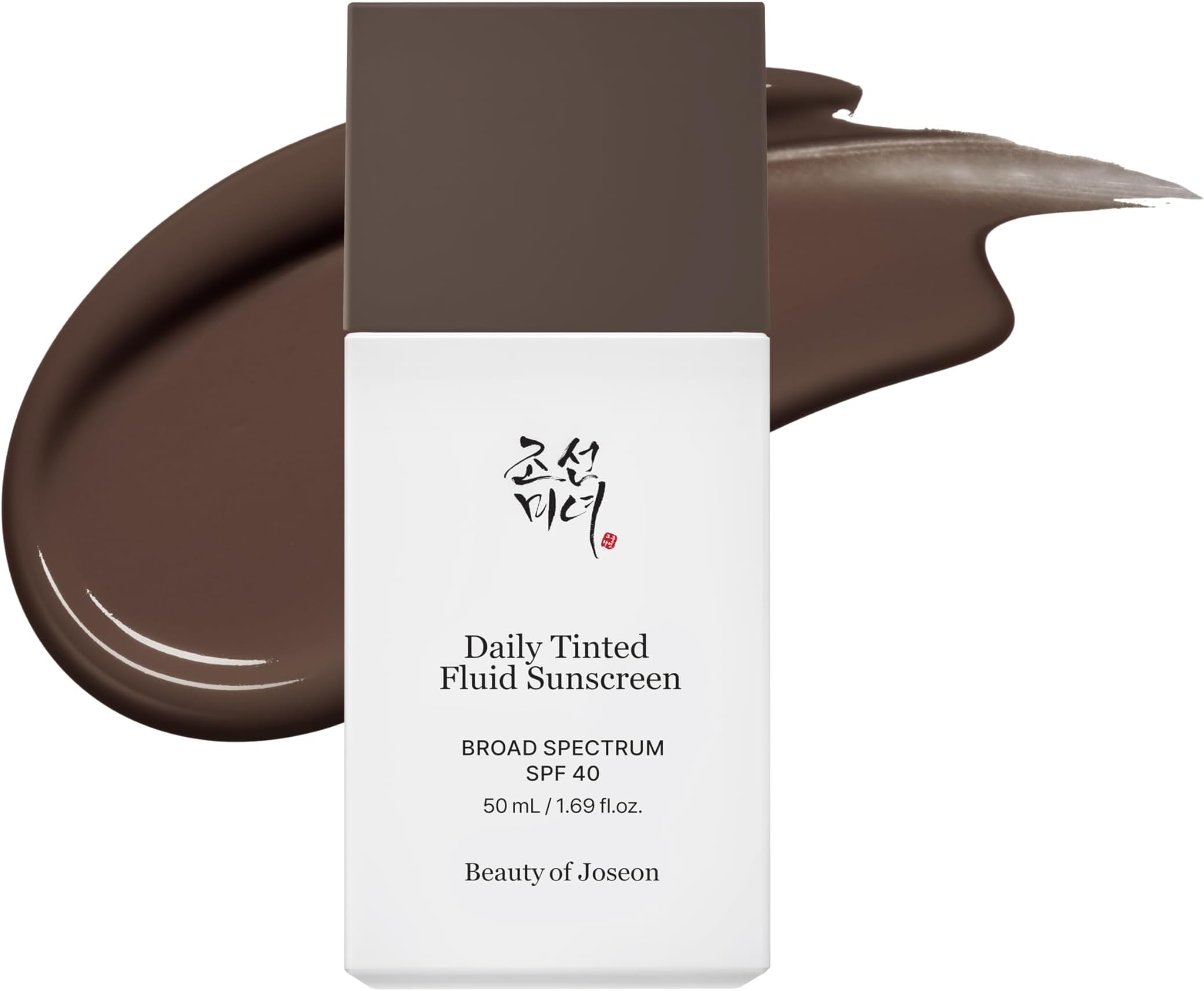 Beauty of Joseon Daily Tinted Fluid Sunscreen 12 Shades for Face Moisturizing Broad Spectrum SPF 40 Korean Skincare 50ml, 1.69 fl.oz #DN350