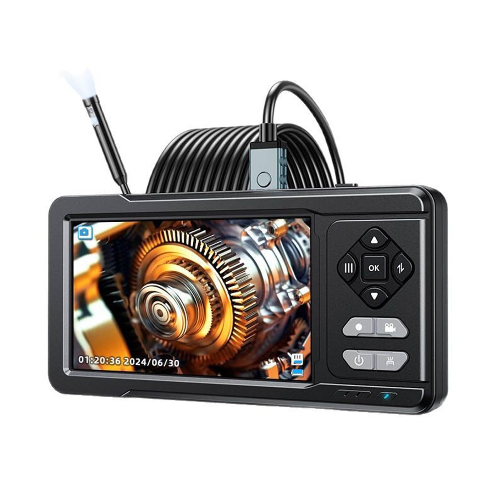 Five 720P 1080P Twist Lens IP67 Wodoodporny 4H Żywotność baterii 3 dodatki w zestawie podwójny aparat