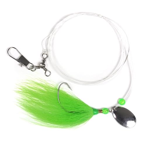 Sea Striker CR03 Captain's Flounder/Fluke Rig, Lime Green