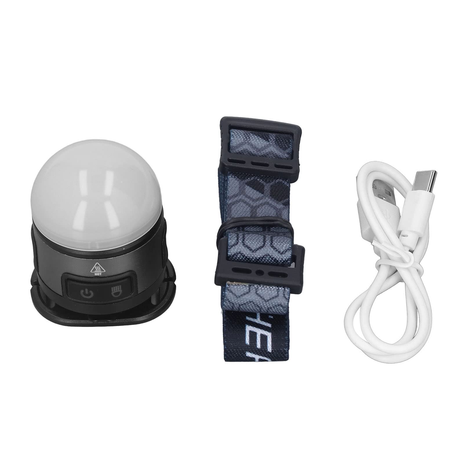 Tyenaza LED Type C Charging Flashlight Light Magnetic Base for Outdoor Camping Hiking Running Fishing Hunting