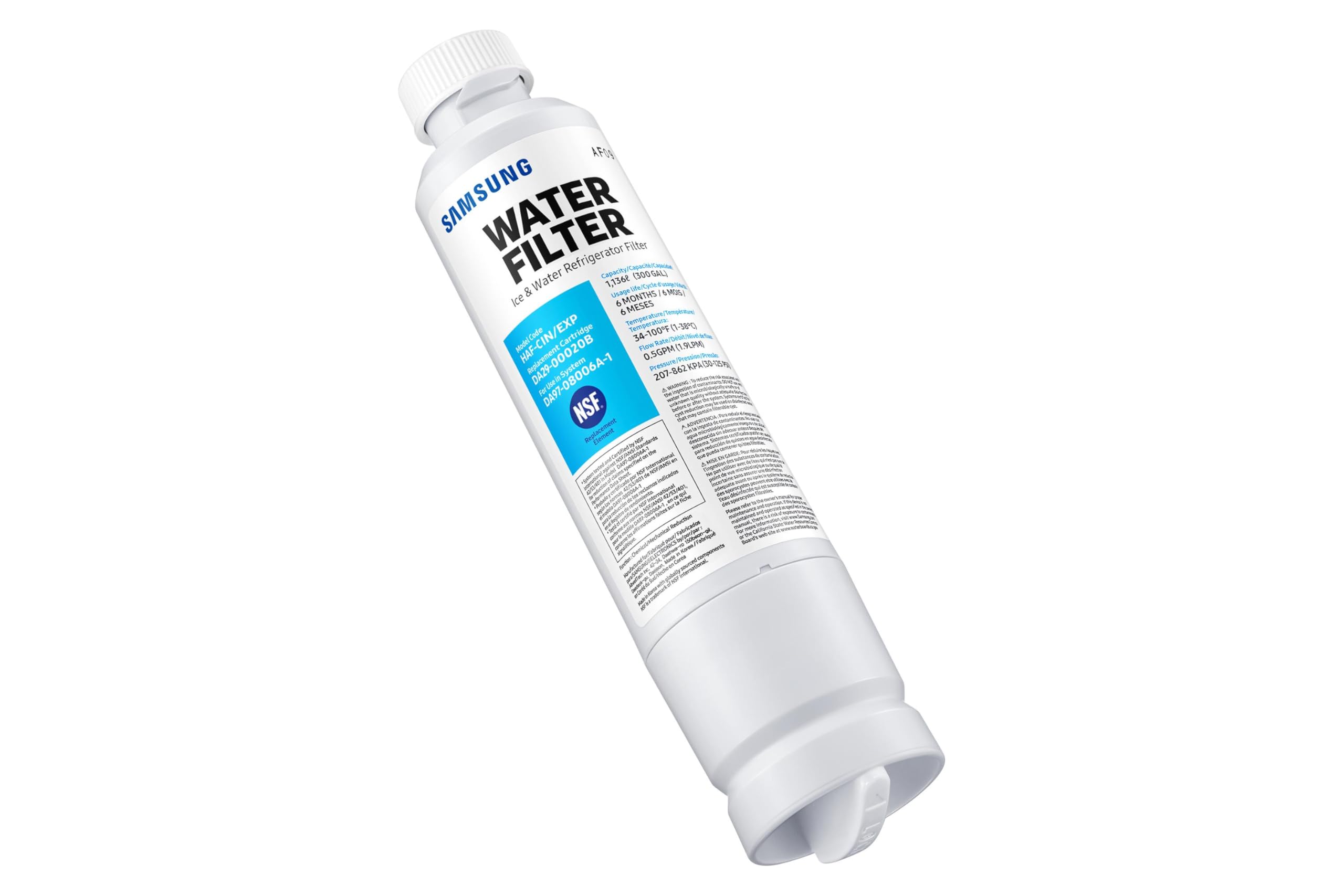 Samsung HAF-CIN/EXP original Wasserfilter für Side-by-Side und French Door Kühlschränke