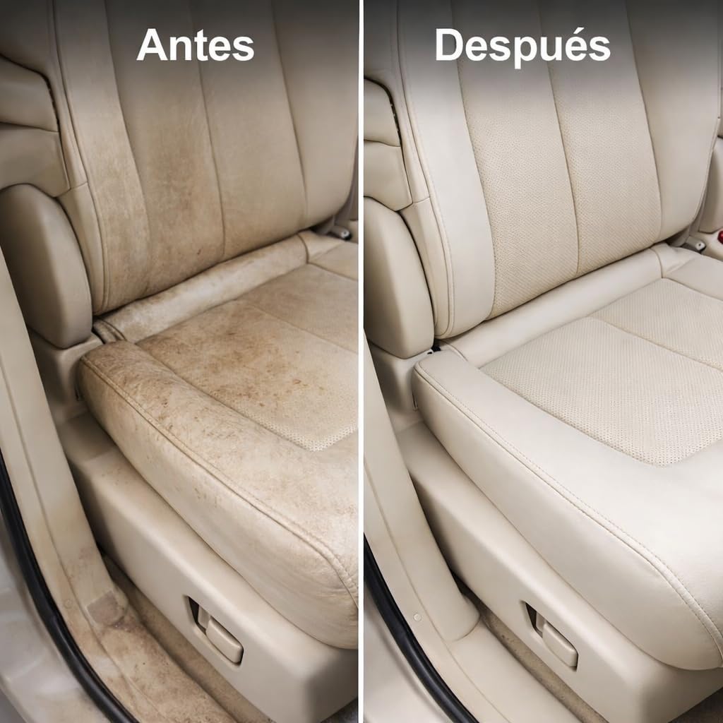 Datacol Total Clean – Limpiador Universal Interior 500 ml | Spray Multi-Superficies para Piel, Tejidos y Plásticos | Limpia tapiceria Poder de Limpieza Profesional | Listo para Usar (4)