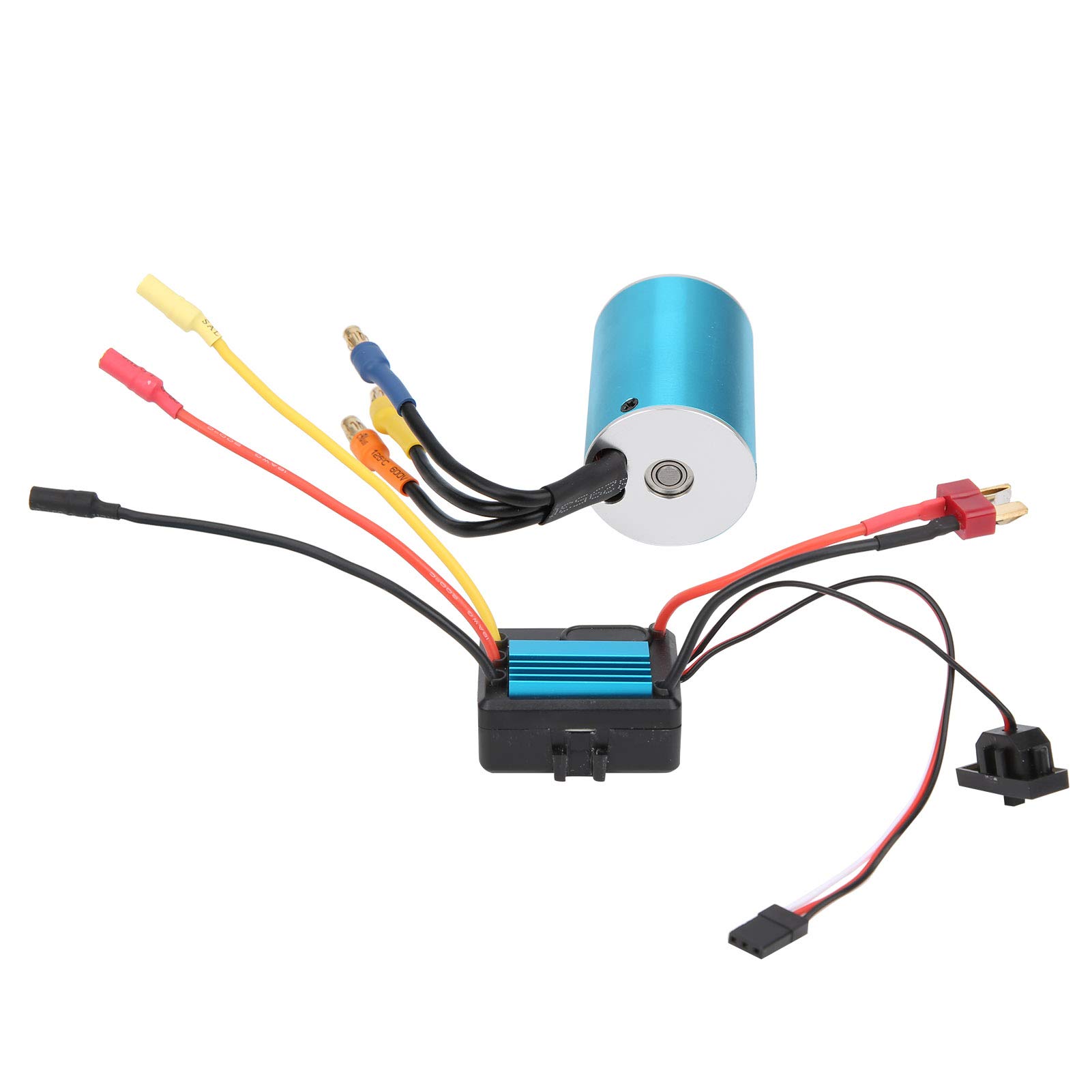 Silnik ESC Combo, 2838 4500KV 4P Bezczujnikowy silnik bezszczotkowy + 35A Bezszczotkowy ESC Nadaje się do modeli samochodów RC 1/14 1/16 1/18