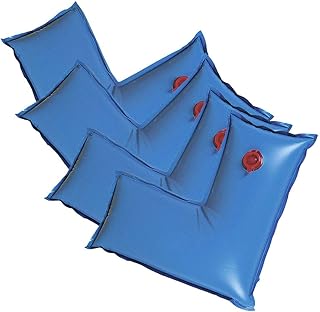 Robelle 3802-04 Deluxe 16g. Blue 2-Foot Corner Winter Water Tube for Swimming Pool Covers, 4-Pack