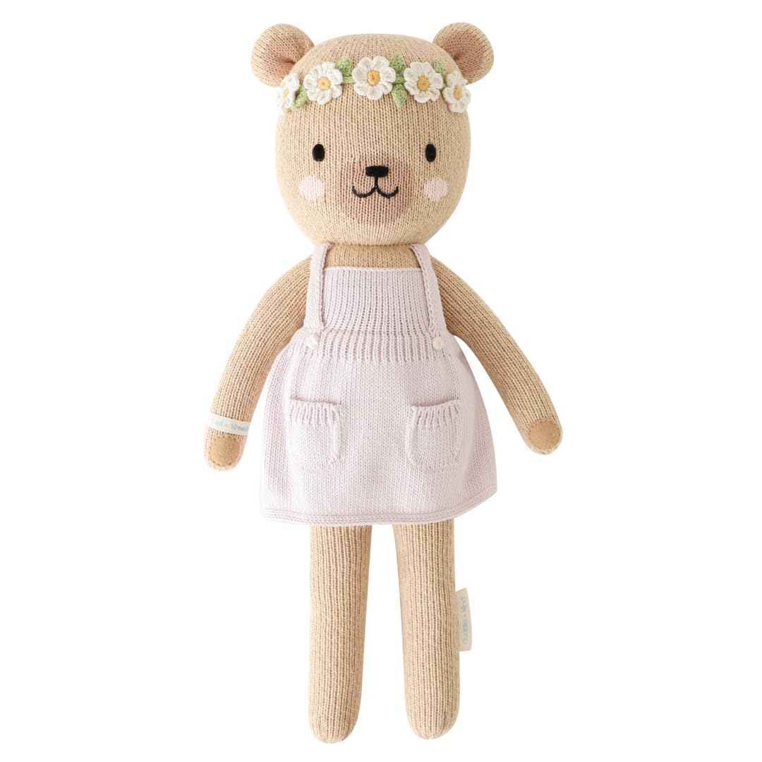 Cuddle+Kind Dolls - Baby Bouclé Bear - Honey