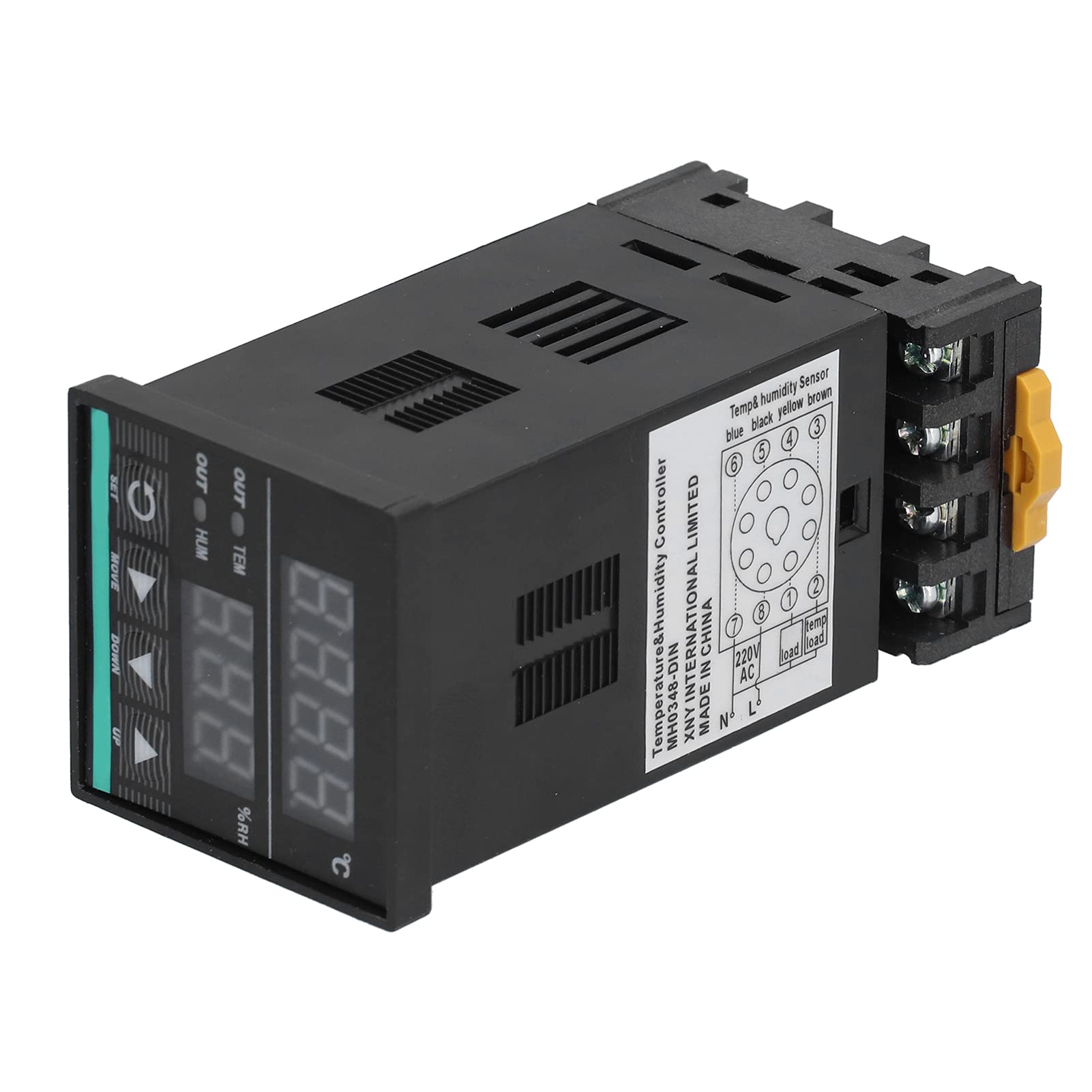 Controlador de Temperatura y Humedad de Alta Precisión, Monitor Inteligente Digital para Depósitos y Almacenes de Granos, AC85-265V