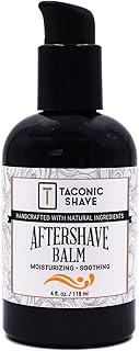 Taconic Shave Soothing Alcohol Free After Shave Balm 4 oz – Natural and Unscented