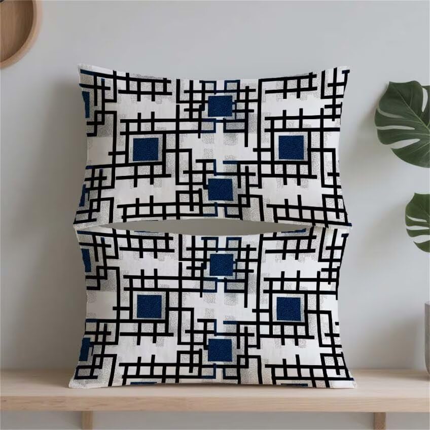 Housse coussin exterieur 60x90cm lin impermeable rectangulaire pour patio l-m830