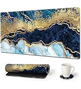 ARTSO Large Gaming Mouse Pad Extended Desk Pad XL Keyboard Mat Long Mousepad Decor Writing Pad 31...