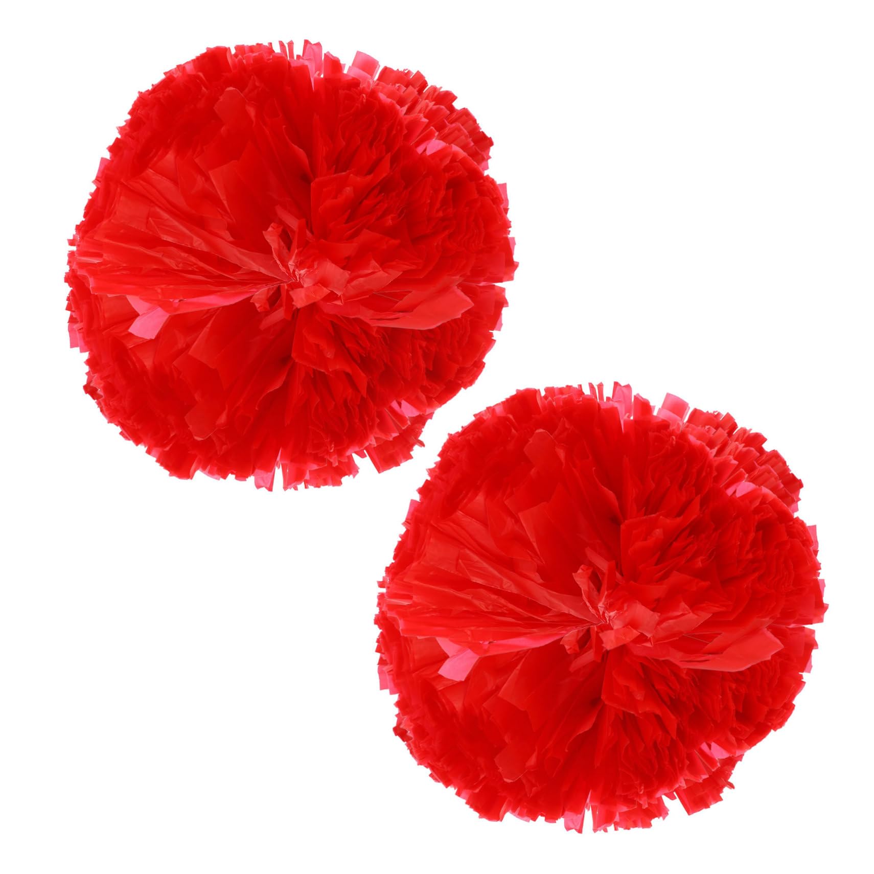 ibasenice Plastic Cheer Poms Cheerleader Supplies Pom Balls for Sports Events School Dance Props