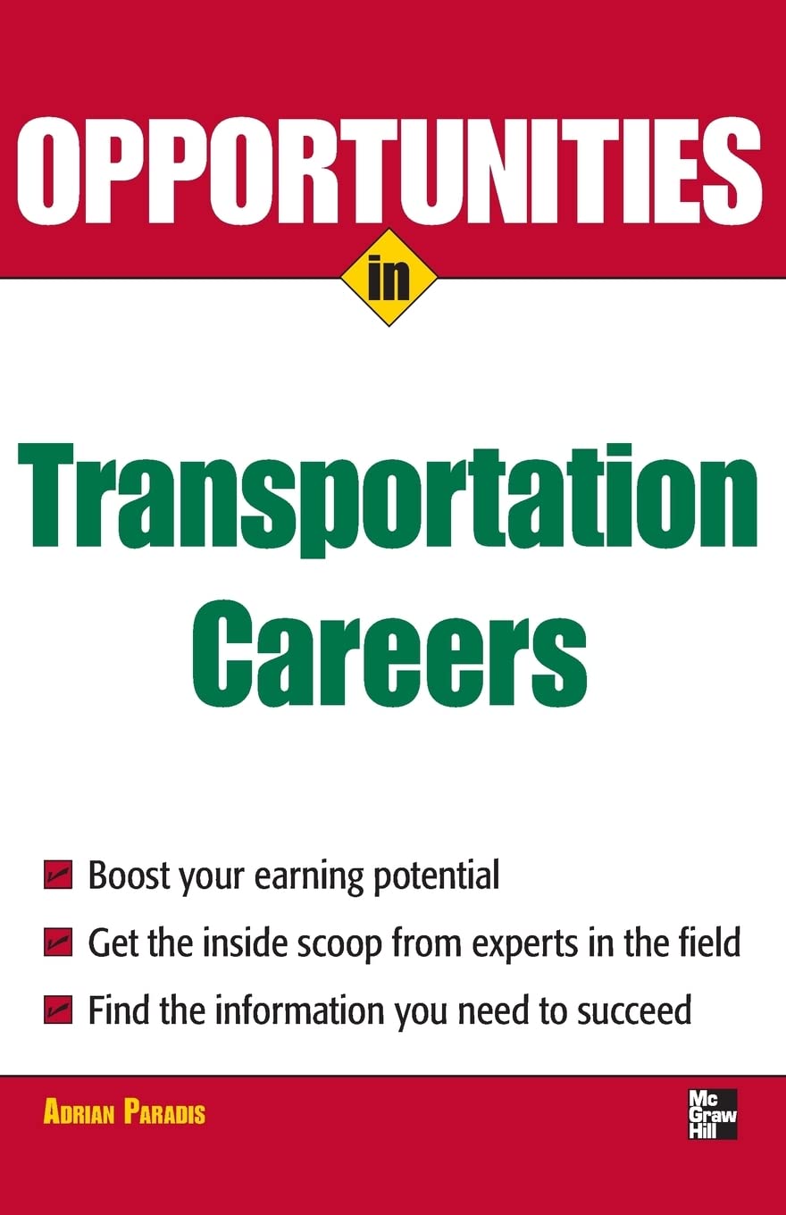 Buy Opportunities in Transportation Careers — BookShops.in