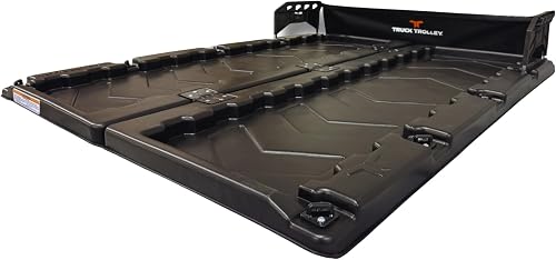 Truck Trolley Lightweight Truckbed Trolley System fits Any Full Size Pickup with D-Loops | 300 lbs Weight Rating | Easy Installation | Collapsible | L 62.5" x W 47.75" x H 10.5" | TT2201