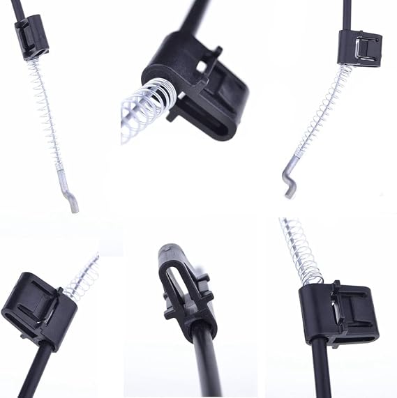 2 Pieces Recliner Release Cable Replacement D-Ring Pull Handle, Exposed Length 4.75 with S Tip