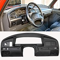 Vista 23 de G-PLUS Bisel de Almohadilla del Tablero de Grafito Compatible con Ford F150 /Ford Expedition 1997-2003 Gris grafito