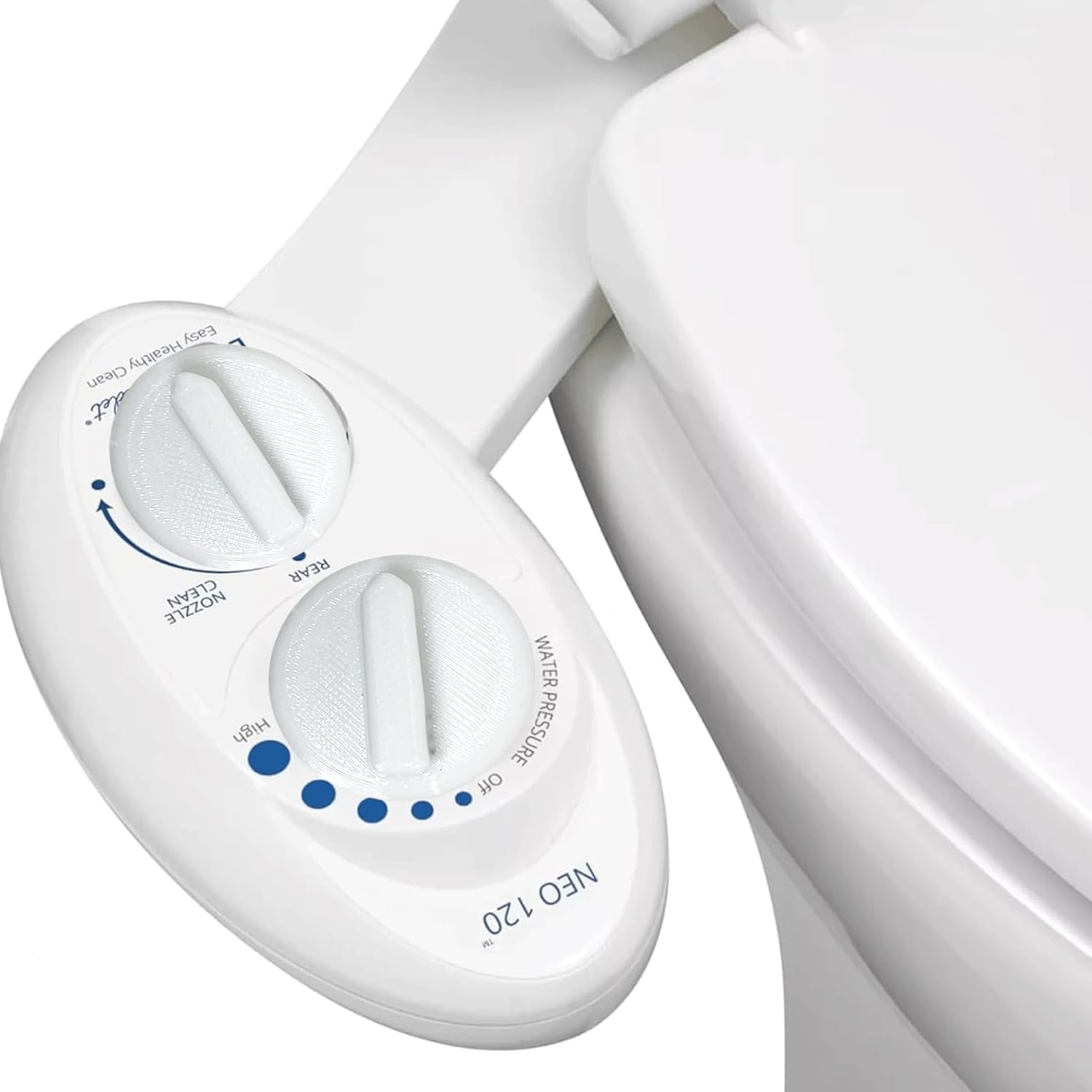 2Pcs Bidet Shower Knob Replacement Compatible with Luxe Bidet Neo 120 and Neo 185