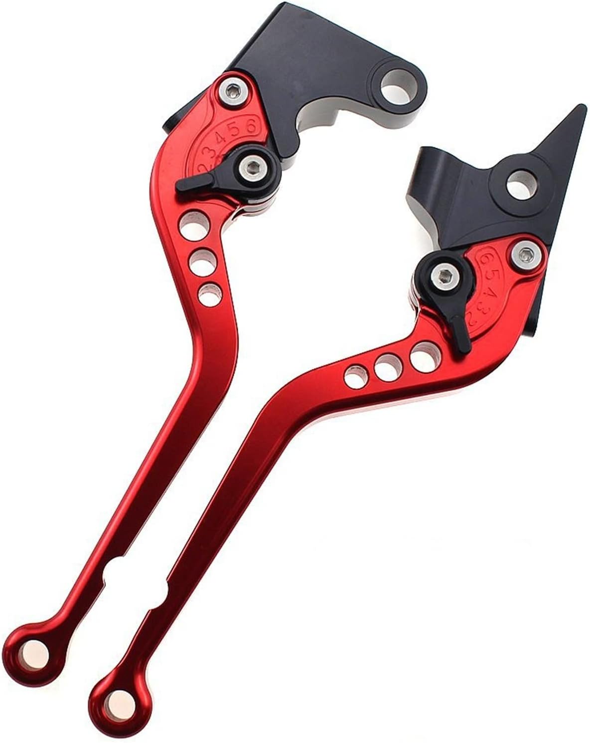 Motorcycle Clutch Lever for Yamaha MT-03 MT03 2005-2014 Motorcycle Accessories LongShort Handles Brake Clutch Levers (Color  RED)