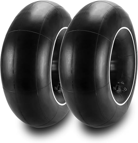 Cenipar Tubos interiores de 20x8.00-8, 20x8-8, 20x10.00-8 (2 paquetes), tubos interiores de repuesto para carrito resistente, como maletero,