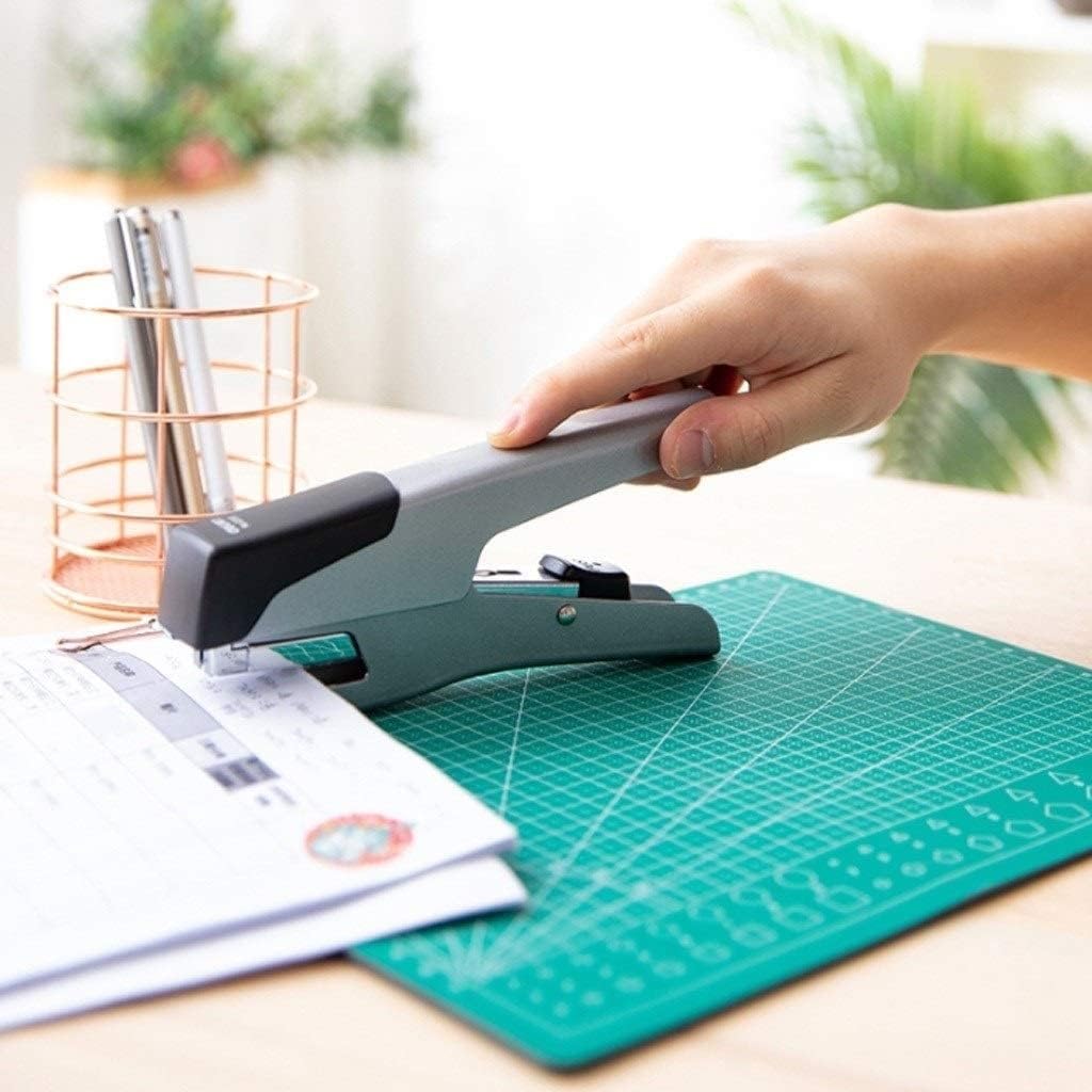 Cucitrice Da Scrivania La Cucitrice Manuale A Morsetto For Ufficio Può Rilegare La Cucitrice Decorativa Commerciale Commerciale A Bassa Forza For Ufficio E Scuola Spillatrici Per Ufficio(Blue,Silver)
