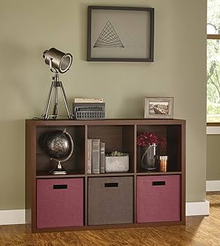 スタッキングシェルフ　ブラウン　 6コンパートメント スタッキングシェルフブラウン 6コンパートメント