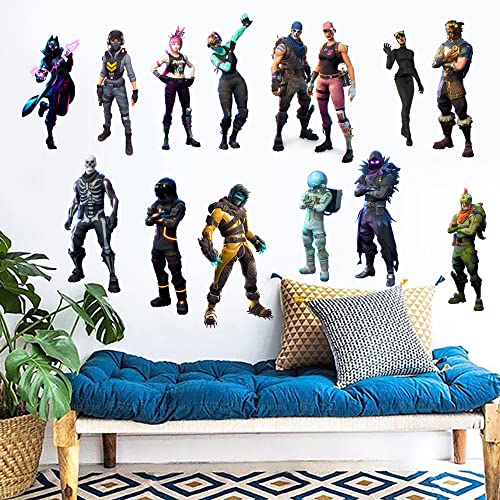 Battle Royale Video Game Wall Sticker Children's Cartoon Bedroom Background Wall Decoration Self-Adhesive Wall Sticker Pvc #TOP3