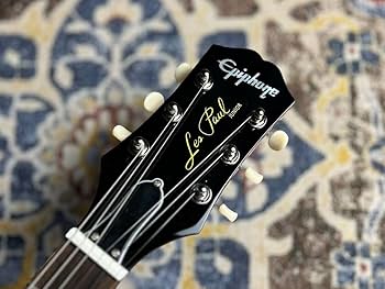 エレキギター　エピフォンレスポールジュニア　ケース付き Epiphone Les Paul Junior Heather Poly (ヘザーポリー) エレキ
