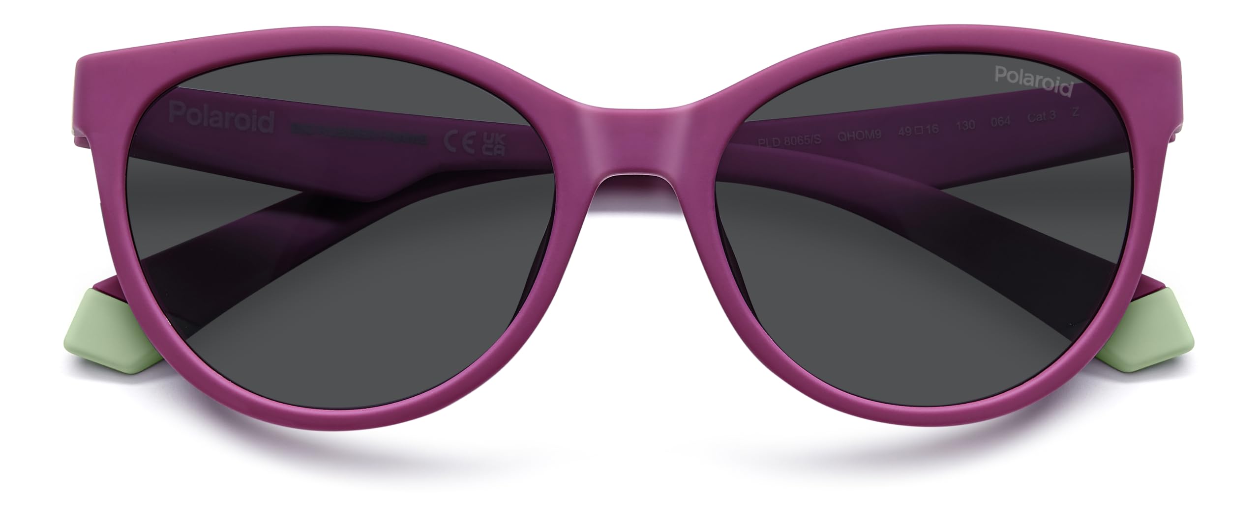 GAFAS POLAROID KIDS - Modelo: PLD 8065/S_ C: CYCLAMEN/Eye size: 49 - Bridge size: 16 Cuidado personal y salud