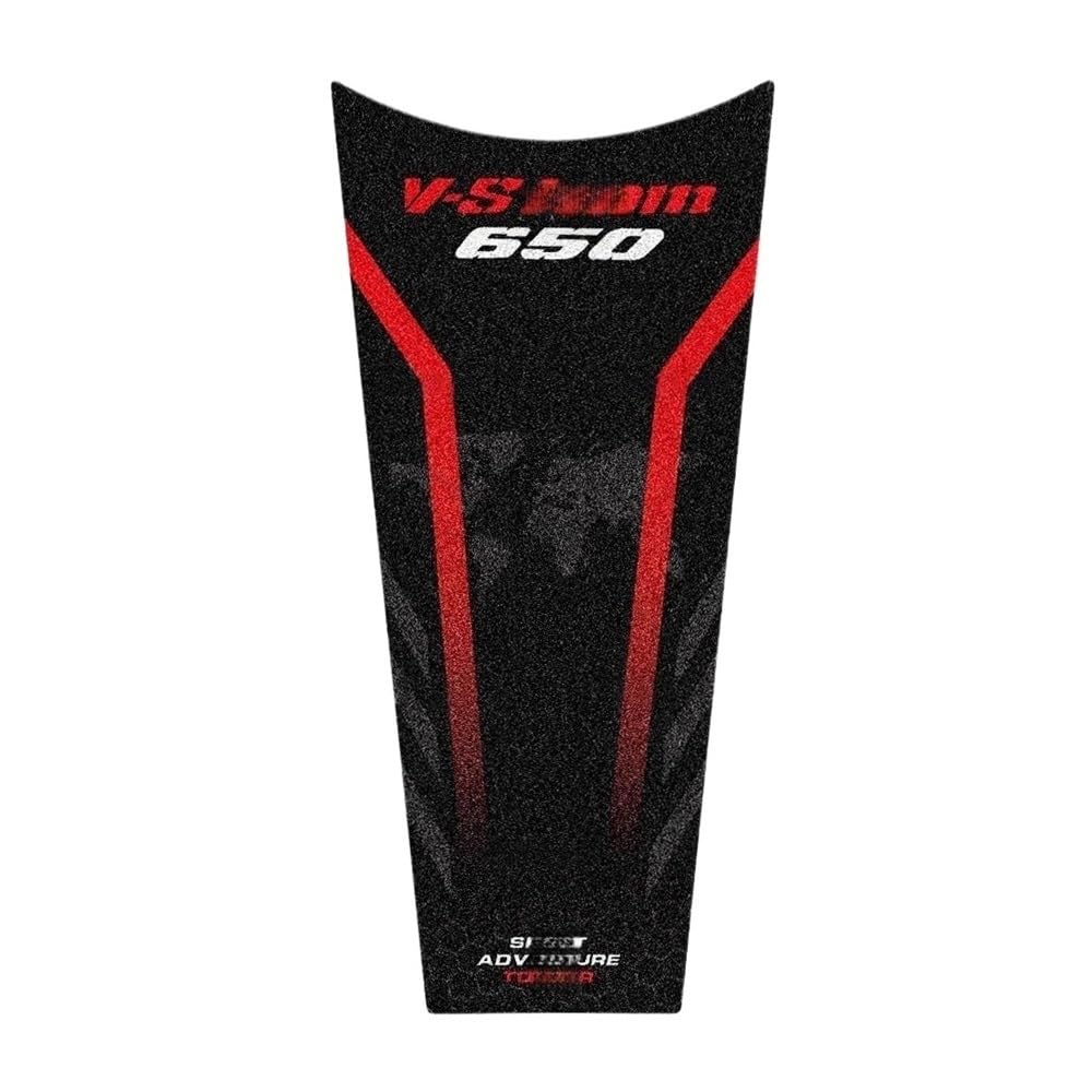 Motorcycle Fuel Tank Protector for Suzuki Vstrom 650 dl650 DL V-Strom 650XT Motorcycle Accessories Tank Fuel Sticker Decal(Orange)