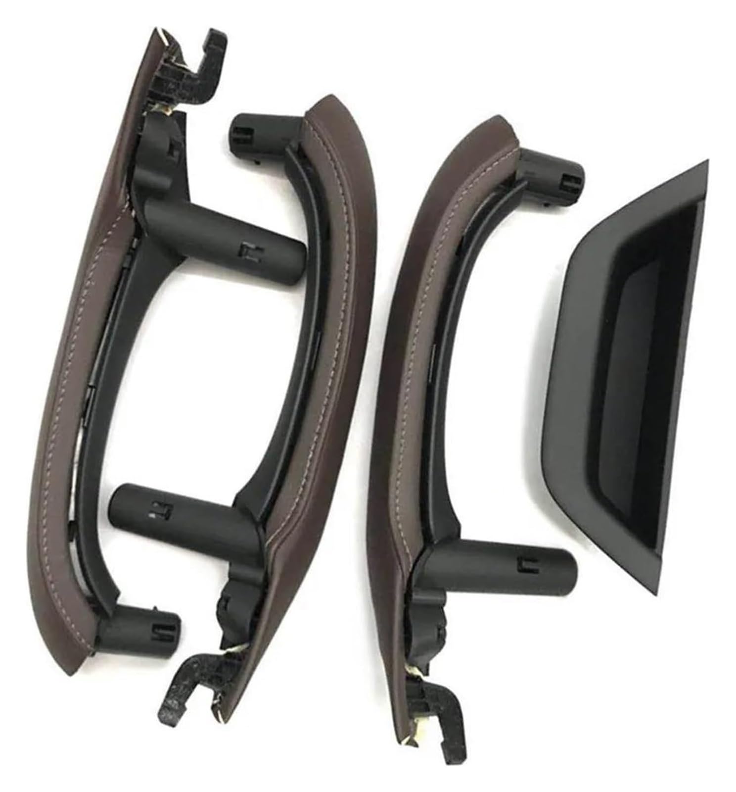 Fangziqq Rhd 7Pcs Set Moka For X3 X4 F25 F26 2010-2016 Rhd Car Interior Door Handle Cover Driver Armrest Trim Car Inner Door Handle(Rhd 7Pcs Set Moka)