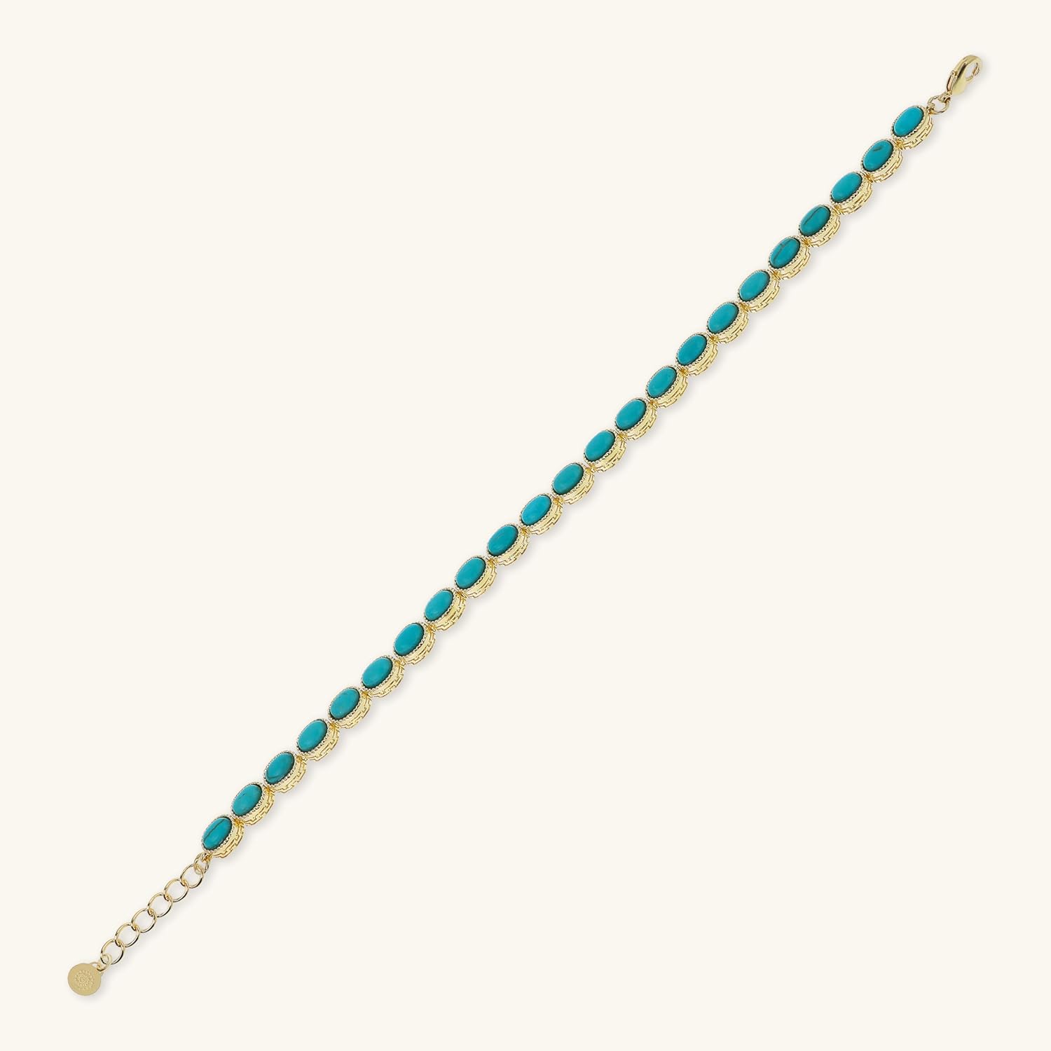 etrusca GIOIELLI 18k Gold Plated Bracelet for Women – Bracelet with Natural Stones – Made in Italy Jewelry – Elegant Gift for Birthdays, Anniversaries, Women's Day, Mother's Day