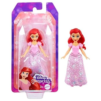 アリエル❤︎ドール Disney】 ディズニープリンセス 光る！グリッターグロー