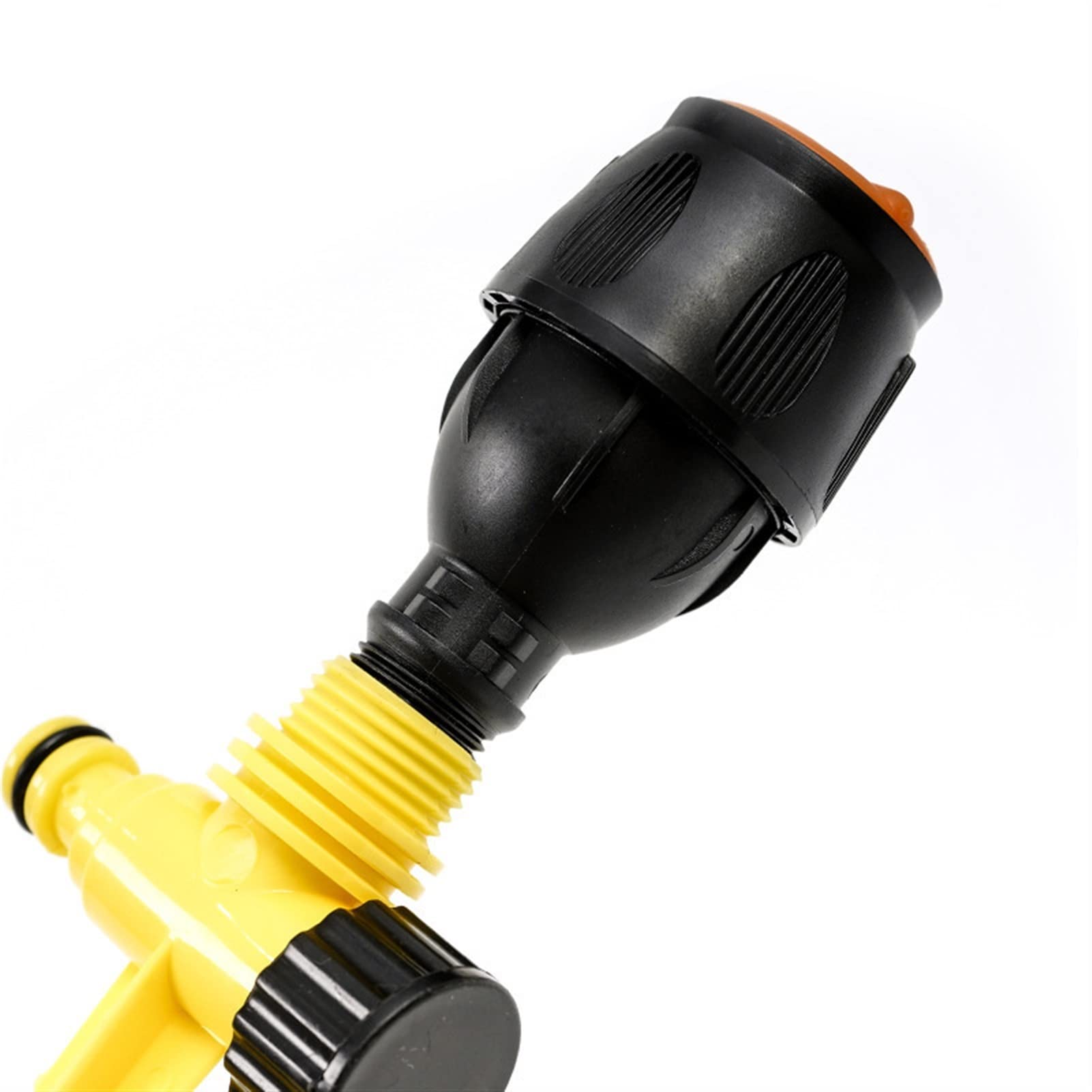 Gartensprinkler für Yard Lawn Gras Bewässerung 360 automatisch rotierender Wassersprinkler Tandem-Wassersprüher Gartengeräte und -geräte (Color : Plastic Model)