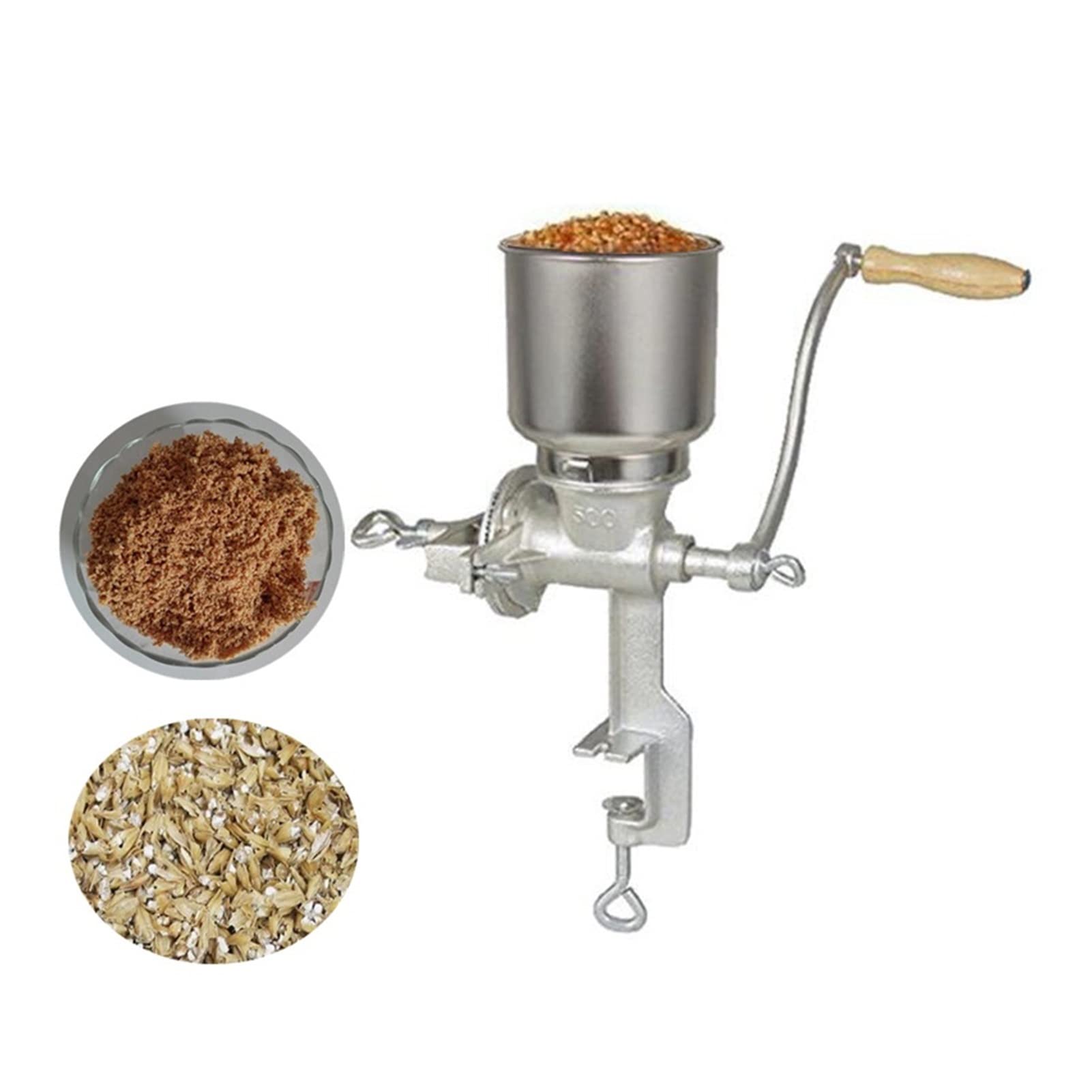 Broyeur de grain manuel pour concasser l'orge de brassage sans électricité