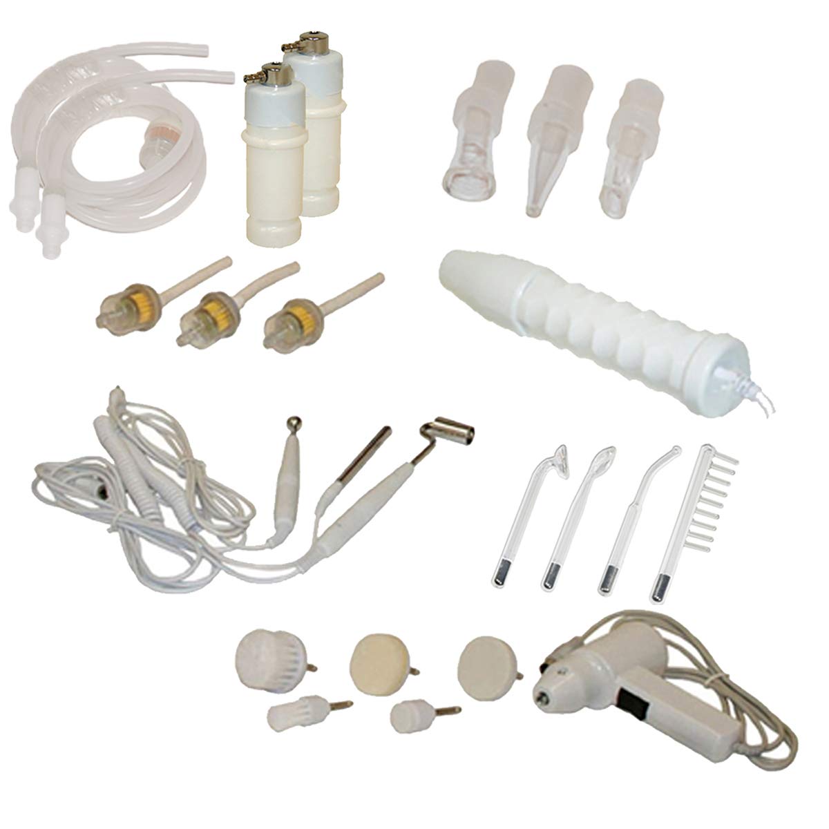 LCL Beauty 5 in 1 High Frequency Facial Machine (w/o Stand) : Beauty & Personal Care