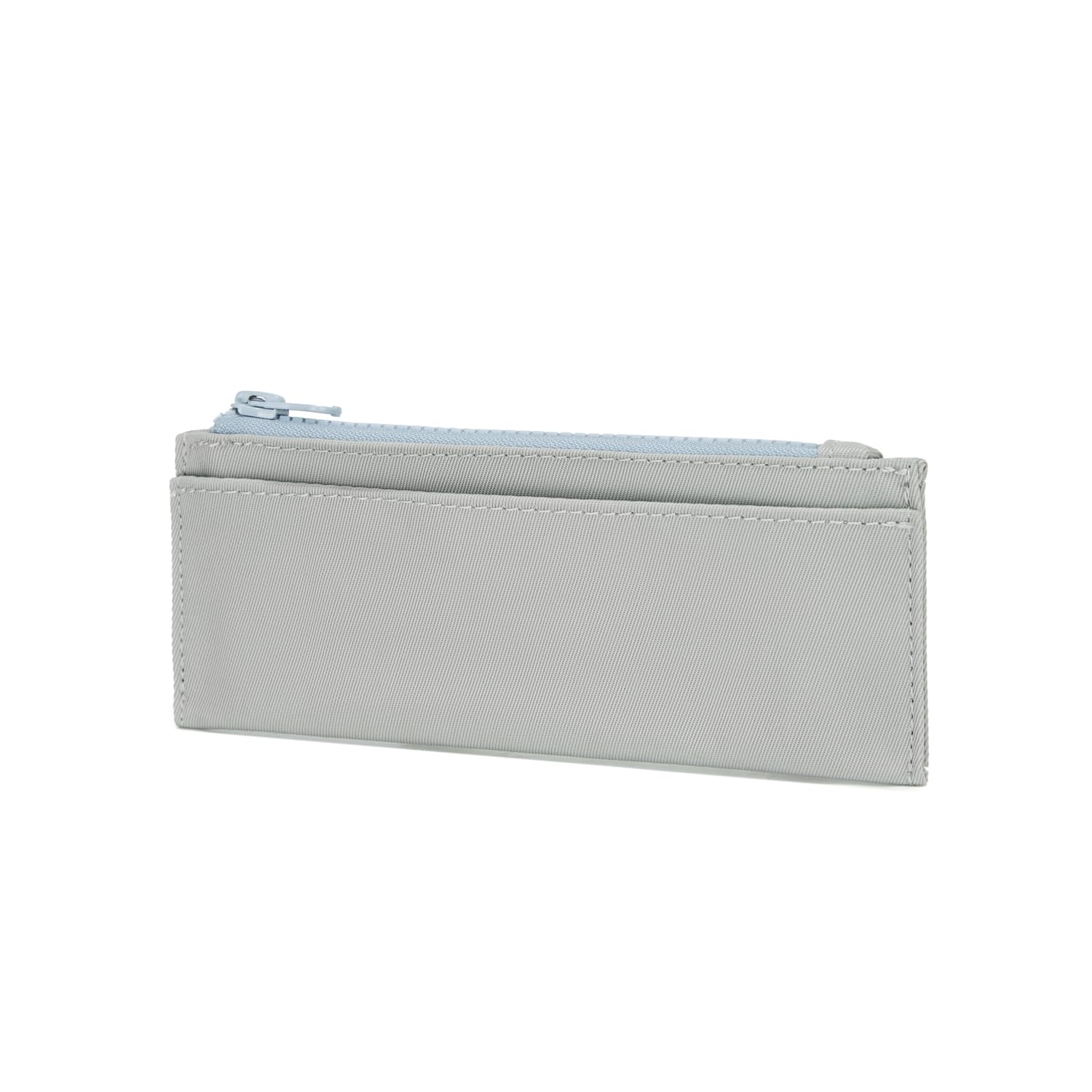 Pencil Pouch for Teens School Office Supplies Pencil Case Cosmetic Bag Zipper (Light Gray)