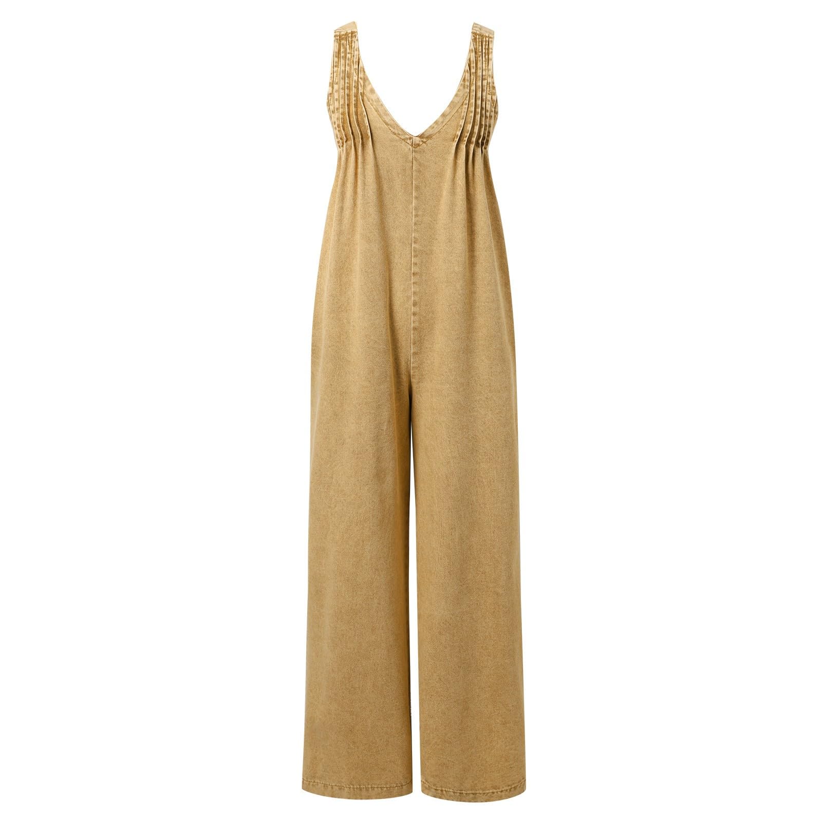 Mono Elegante Mujer Jumpsuit Vaquero para Vestidos Monos Vestido Camisero Vaqueros Peto Tejano Petos