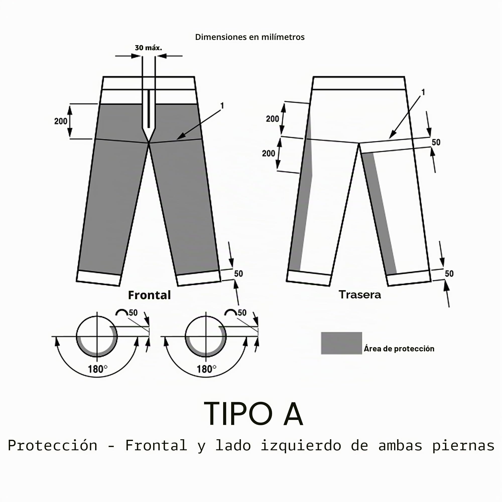 Oregon Yukon Pantalones de Seguridad para Motosierra, Protección Anticorte, Ropa de Trabajo