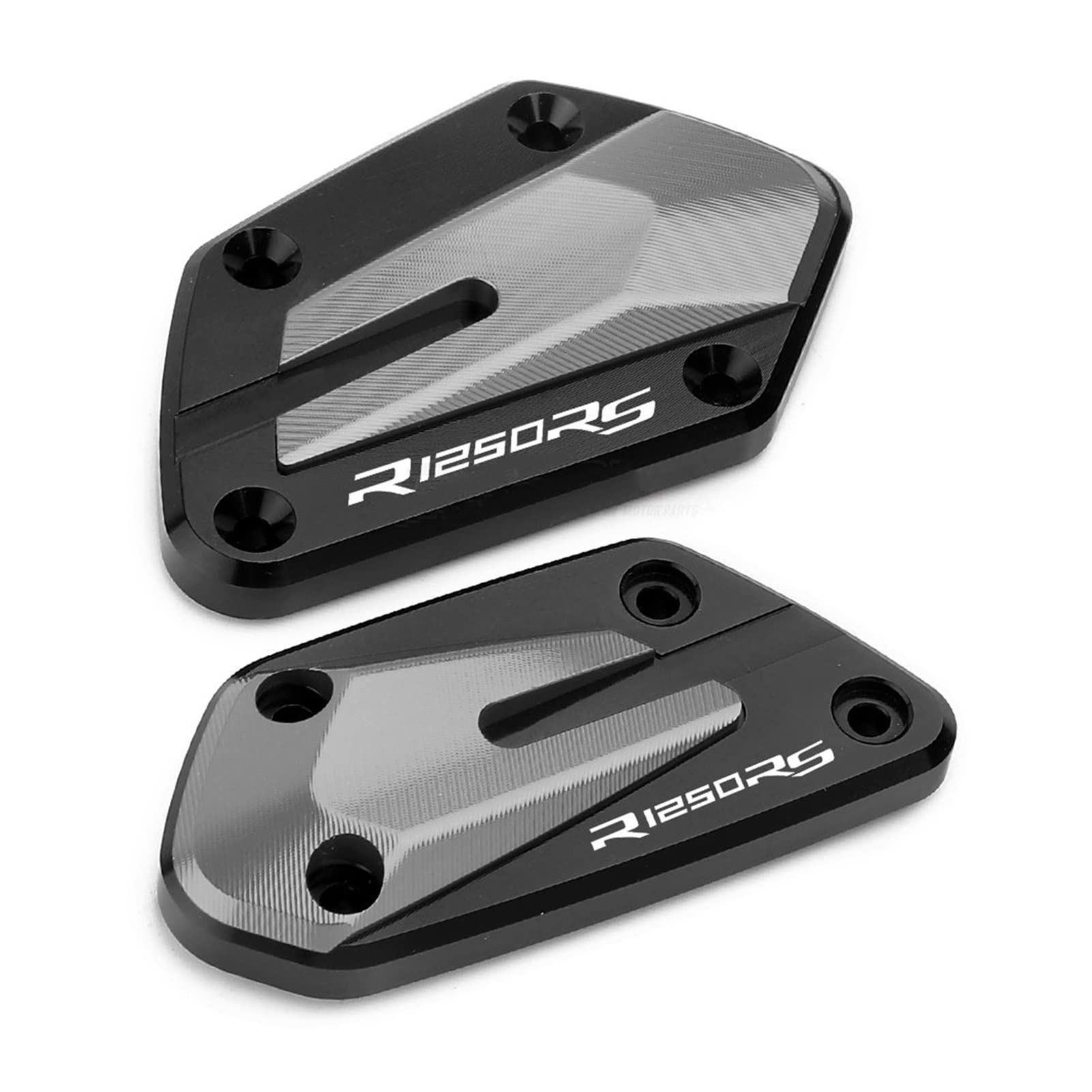 Bouchon d'huile de frein avant gris en aluminium robuste pour BMW R1250RS