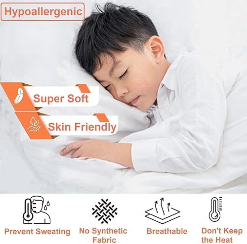 Miniatura 4 de IDEAhome Sábana bajera ajustable de punto de Jersey de 75 x 33 pulgadas con bolsillo profundo de 8 pulgadas, adecuada para literas, camping, casas