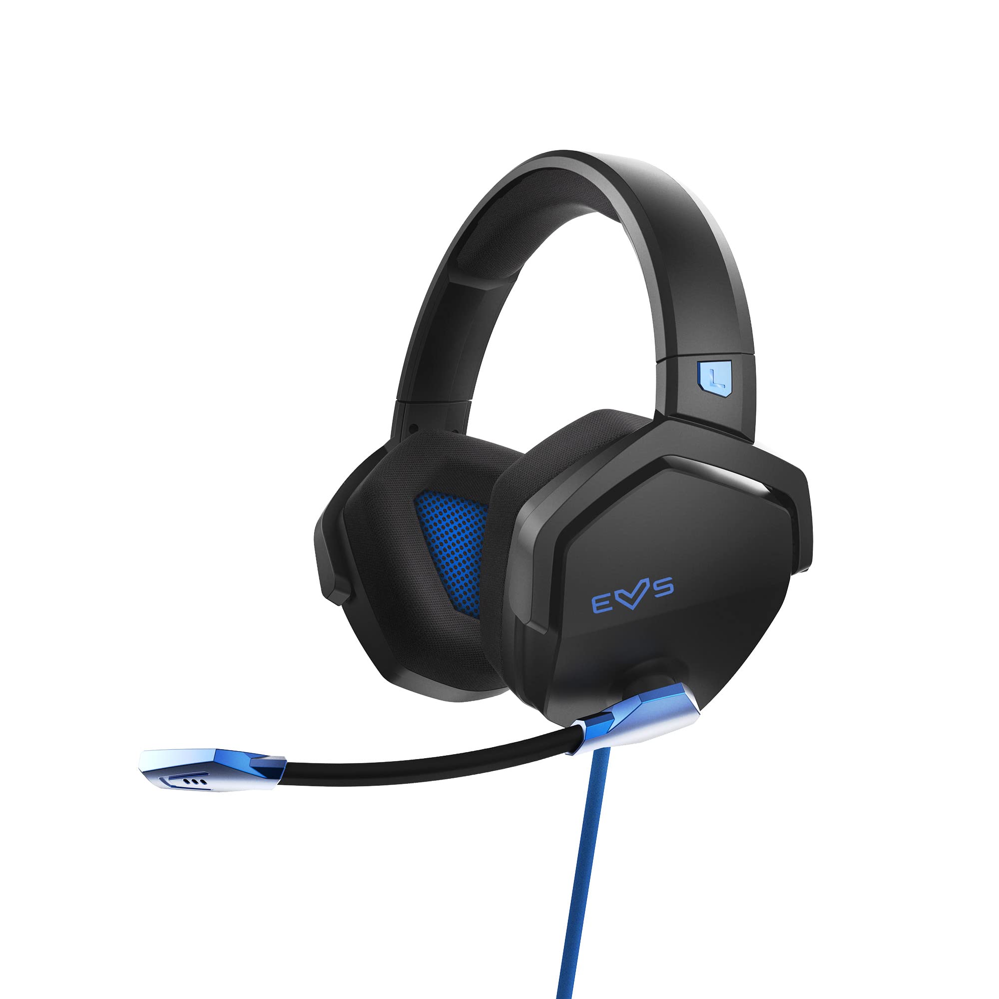 Energy Sistem ES Gaming Headset ESG 3 Blue Thunder (Deep Bass, Cloth Ear Pads, Crystal Clear Sound)- Azul