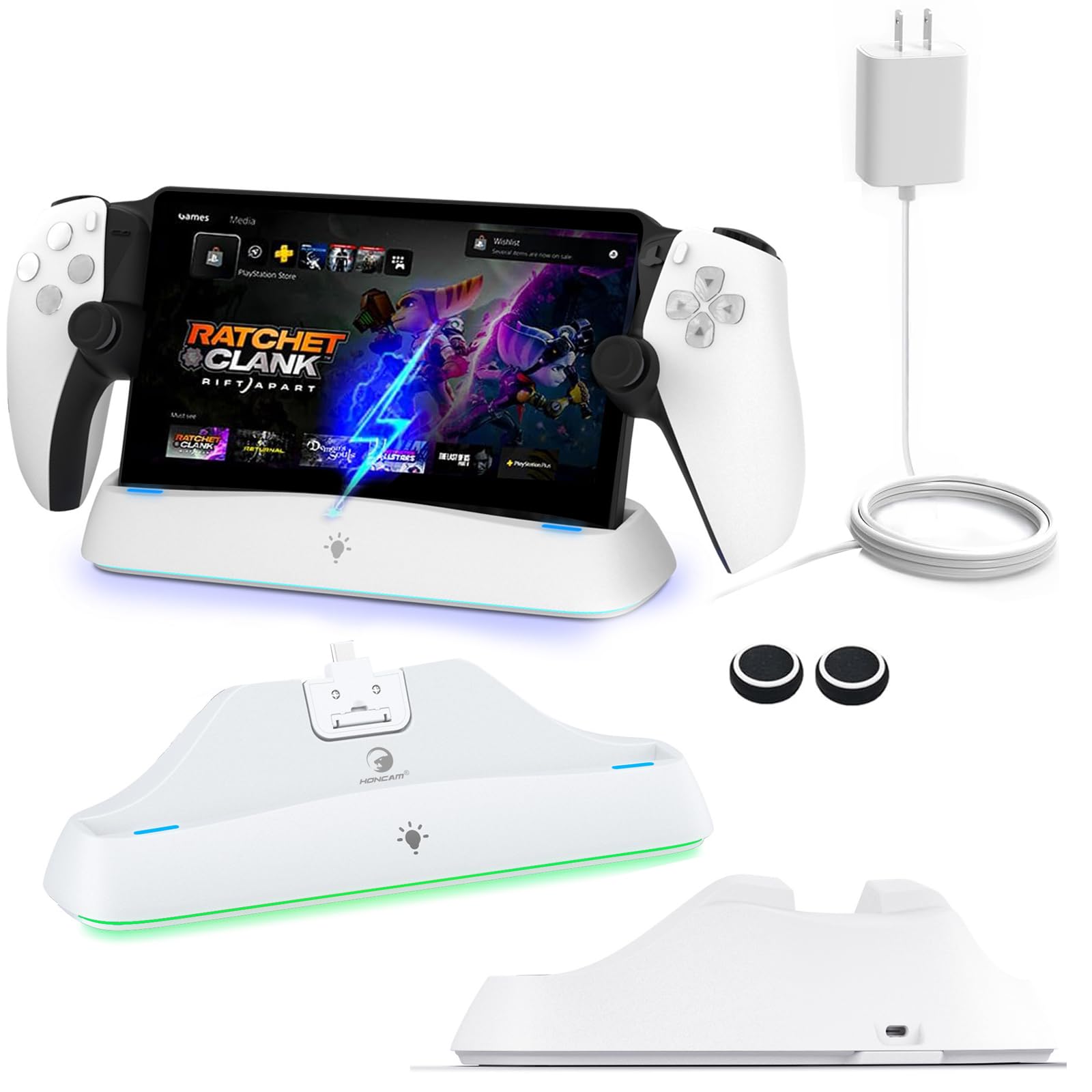 PlayStation Portal おまけ充電スタンド付き Amazon.co.jp: L'QECTED PS Portal 充電スタンド PSポータル用