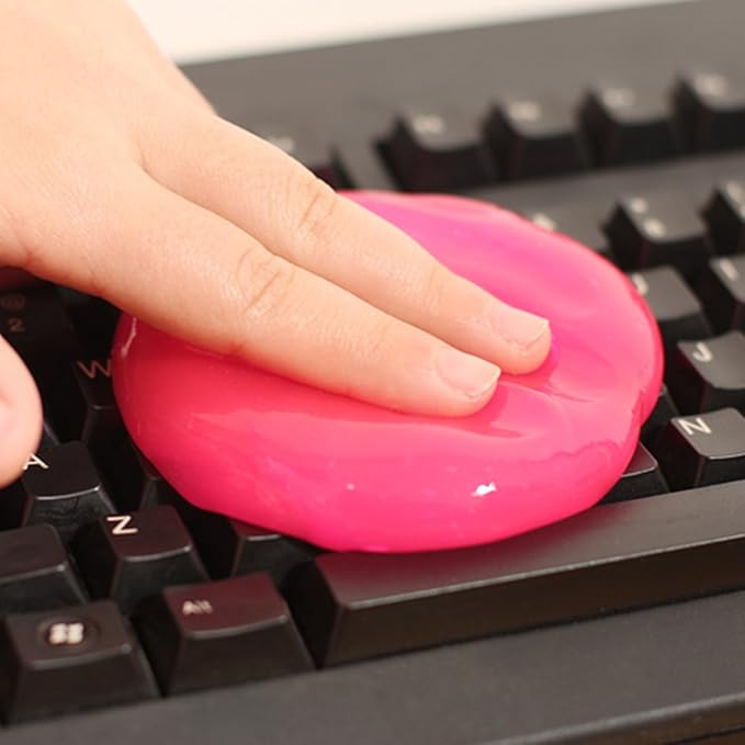 Ruilogod Limpiador de Teclados Fuchsia miniatura 5