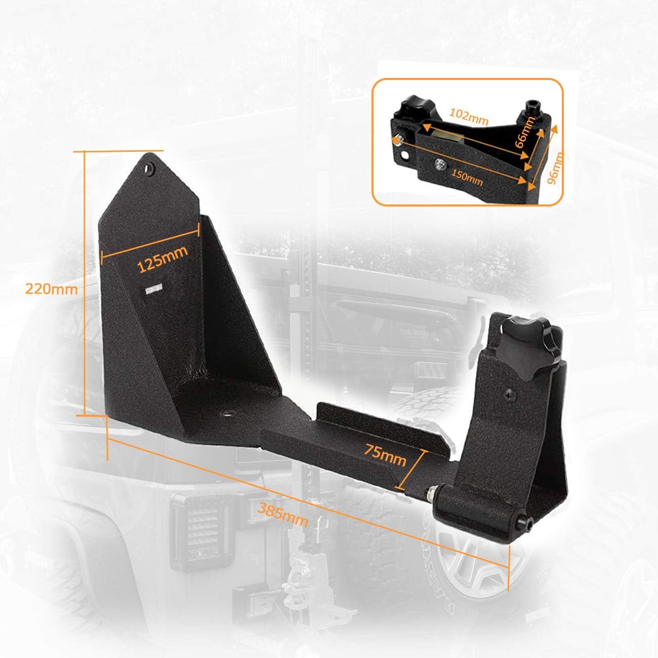 High Lift Jack Mount Bracket fit for Jeep Wrangler JL