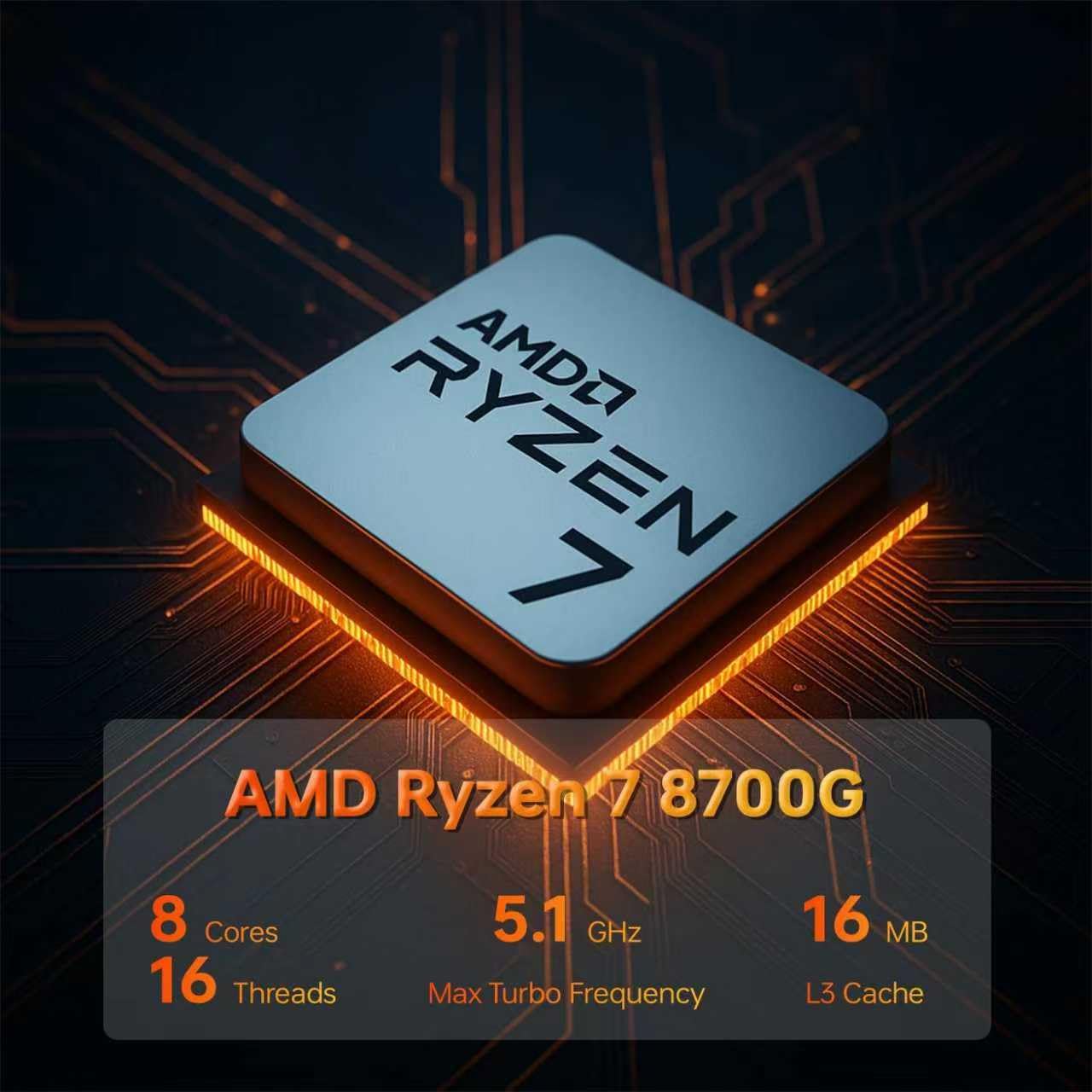 Amazon.com: HP OmniDesk Tower Desktop Computer • 8-core AMD Ryzen